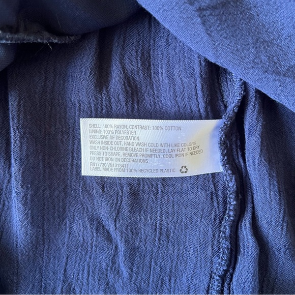 EUC Cute Xhilaration blue women's dress size medium - Picture 9 of 9